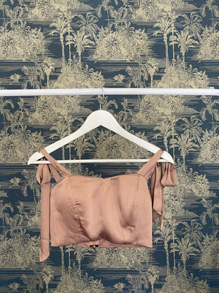 Sweetheart Tie on Bow Crop Top