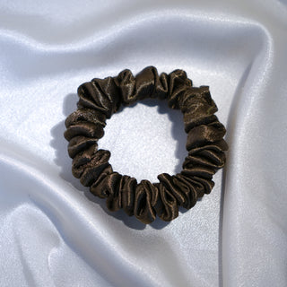 Skinny Khaki Hair Scrunchie