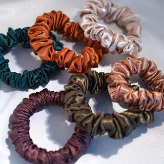 Skinny Chocolate Hair Scrunchie